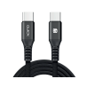 Quick QB-131 Braided 60W Charhing and Data Cable USB-С to USB-С 1.5m