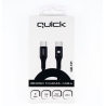 Quick QB-131 Braided 60W Charhing and Data Cable USB-С to USB-С 1.5m