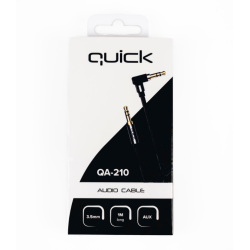 Quick QA-210 AUX 3.5mm Audio Cable 1m
