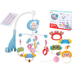 RoGer Carousel star design lullabies + remote control