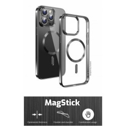 Swissten Clear Jelly Magstick Metallic Case for Samsung Galaxy S25 Ultra 5G