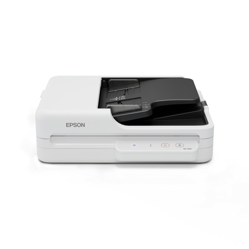 Epson WorkForce DS-1730 Plokščias ir ADF skeneris 1200 x 1200 DPI A4 Juoda, Balta