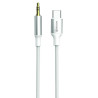 Swissten Audio Adapter Textile USB-C - 3.5mm Jack Cable 1.5m