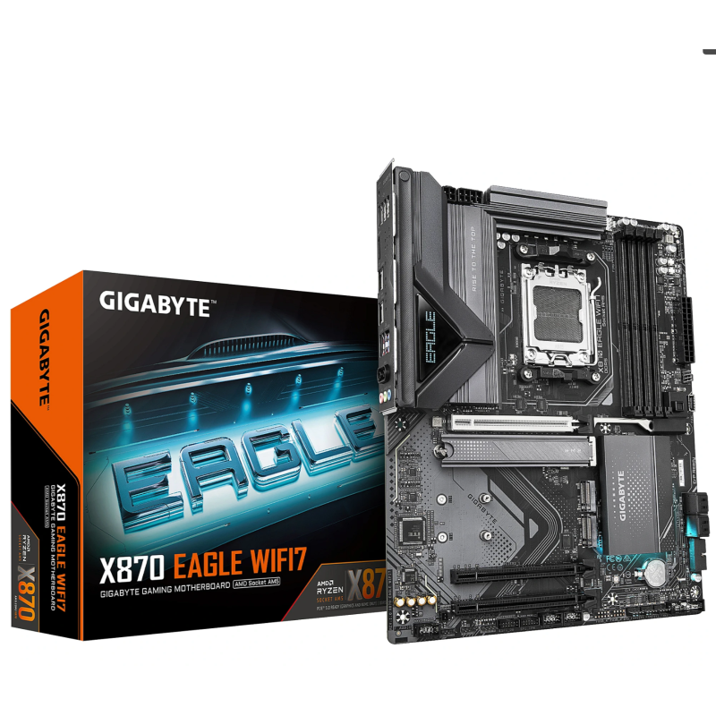 Gigabyte X870 EAGLE WIFI7 AMD Ryzen 9000 Motherboard
