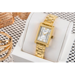 Casio Timeless LTP-1234PG-7AEG Women’s Watch 21mm Gold Case Silver Dial