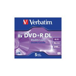 Verbatim 43541 Matrix 5x DVD+R DL / 8.5GB