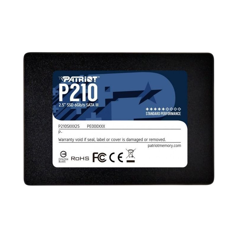 Patriot P210 SSD Disk 128GB / SATA3 / 2.5inch