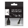 Gembird A-OTG-AFBM-03 Adapter USB OTG AF - MicroUSB / 0.15m
