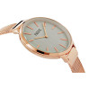 Pacific X6094-6 Women’s Watch Rose Gold Mesh Bracelet Grey Dial