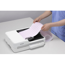Epson WorkForce DS-1730 Plokščias ir ADF skeneris 1200 x 1200 DPI A4 Juoda, Balta
