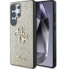 Guess Fixed Glitter Big 4G Metal Logo Case for Samsung Galaxy S25 Ultra
