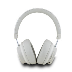 DKNY PU Leather Checkered Pattern Wireless Headphones