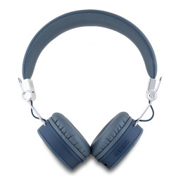 Guess PU Grained Triangle Logo ENC Wireless Headphones