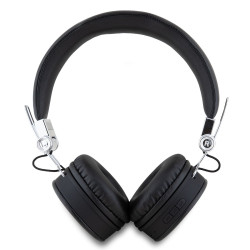 Guess PU Grained Triangle Logo ENC Wireless Headphones