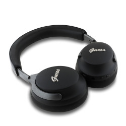 Guess GUBHC22PSFCSMK Leather Script Logo ANC Wireless Headphones