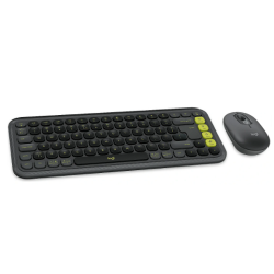 Logitech POP Icon Combo Keyboard + Computer Mouse Set