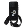 Karl Lagerfeld Saffiano Crossbody Case for Apple iPhone 16 Pro Max