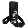 Karl Lagerfeld Saffiano Crossbody Case for Apple iPhone 16 Pro Max