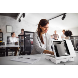 Epson WorkForce DS-1730 Plokščias ir ADF skeneris 1200 x 1200 DPI A4 Juoda, Balta