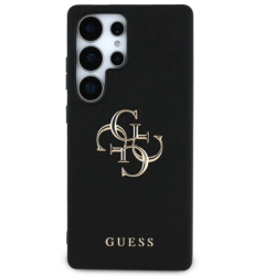 Guess GUHCS25LPGT4MBK Back Case for Samsung Galaxy S25 Ultra