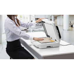 Epson WorkForce DS-1730 Plokščias ir ADF skeneris 1200 x 1200 DPI A4 Juoda, Balta