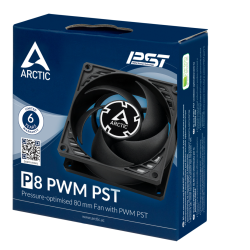Arctic P8 PWM PST Fan 4-pin / 80mm