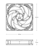 Arctic P14 Fan 3-pin / 140mm