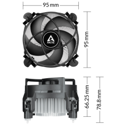 Arctic Alpine 17 CO Compact CPU Cooler Intel 1700