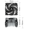 Arctic Alpine 17 CO Compact CPU Cooler Intel 1700