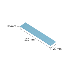 Arctic TP-3 Thermal Pad 120x20x0.5mm / 4pcs.