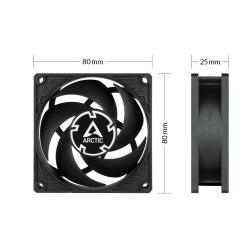 Arctic P8 MAX Fan 4-pin / 80mm
