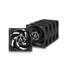 Arctic P8 Fans 3-pin / 80mm / 5pcs.