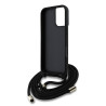 Guess PU 4G Metal Logo Crossbody Strap Case for Apple iPhone 16