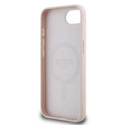 Guess PU Grained Classic Logo MagSafe Case for Apple iPhone 16e