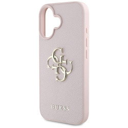 Guess Grained Big 4G Logo Small Classic Logo Protective cover for Apple iPhone 16