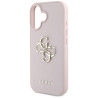 Guess Grained Big 4G Logo Small Classic Logo Protective cover for Apple iPhone 16