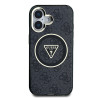 Guess IML 4G Glitter and Triangle Logo MagSafe Protective cover for Apple iPhone 16