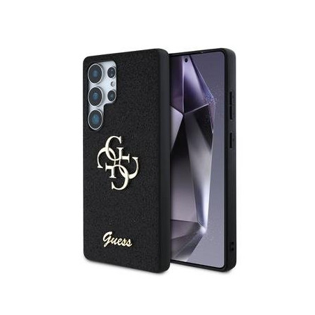 Guess Fixed Glitter Big 4G Metal Logo Protective cover for Samsung Galaxy S25 Ultra