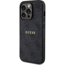 Guess PU Leather 4G Colored Ring MagSafe Case for Apple iPhone 16e