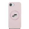 Karl Lagerfeld Liquid Silicone K&CH Heads MagSafe Case for Apple iPhone 16e