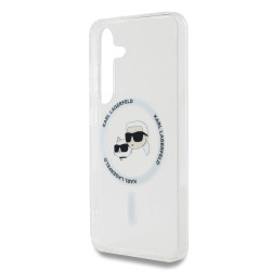 Karl Lagerfeld IML K&CH Heads MagSafe Case for Samsung Galaxy S25