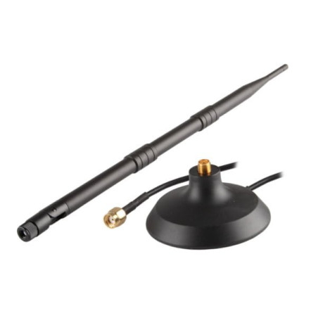 Savio AK-05 External Antenna WiFi 12dBI / 2,400 - 2,483MHz / 2m