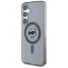 Karl Lagerfeld Button Choupette Head Printed Logo MagSafe Case for Samsung Galaxy S25