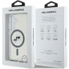 Karl Lagerfeld Button Karl & Choupette Heads Printed Logo MagSafe Case for Samsung Galaxy S25