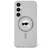 Karl Lagerfeld Button Karl Head Printed Logo MagSafe Case for Samsung Galaxy S25