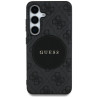 Guess 4G Round Patch Classic Logo MagSafe Case for Samsung Galaxy S25 Plus