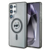 Karl Lagerfeld Button Choupette Head Printed Logo MagSafe Case for Samsung Galaxy S25 Ultra