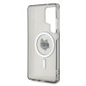Karl Lagerfeld Button Choupette Head Printed Logo MagSafe Case for Samsung Galaxy S25 Ultra