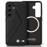 Etui BMW Leather Oversized Stripes MagSafe Case for Samsung Galaxy S25