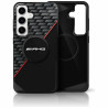 AMG Double Layer Rhombs MagSafe Case for Samsung Galaxy S25 Plus